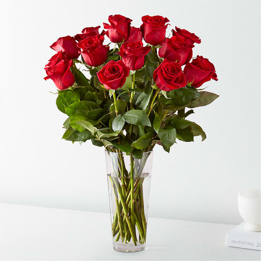 Long Stem Red Rose Bouquet – HIRT'S FLOWERS INC, Strongsville OH