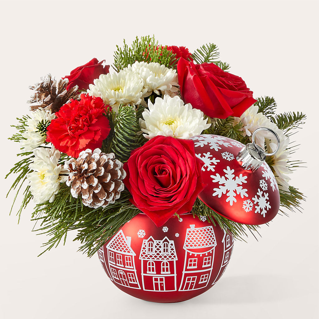 Christmas Village Ornament – HIRT'S FLOWERS INC, Strongsville OH