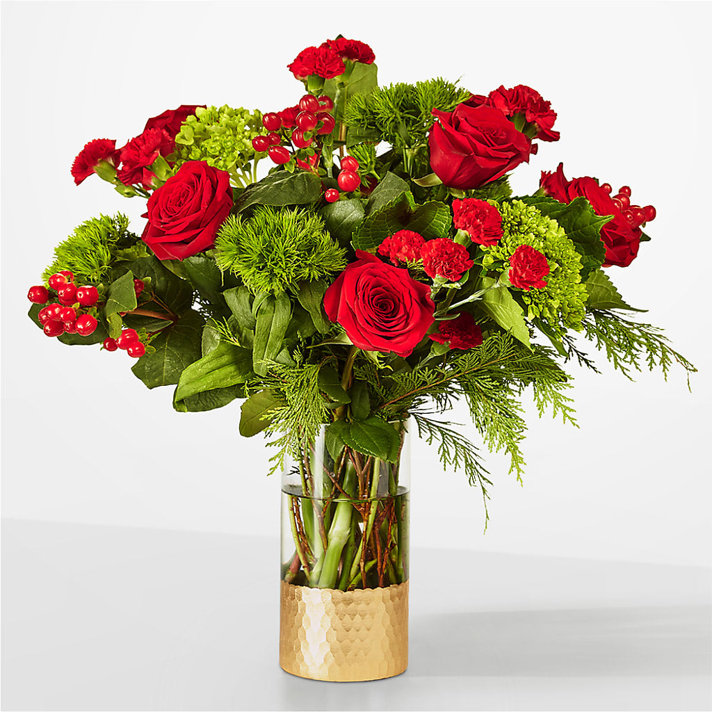 Plaid Throw Bouquet – HIRT'S FLOWERS INC, Strongsville OH