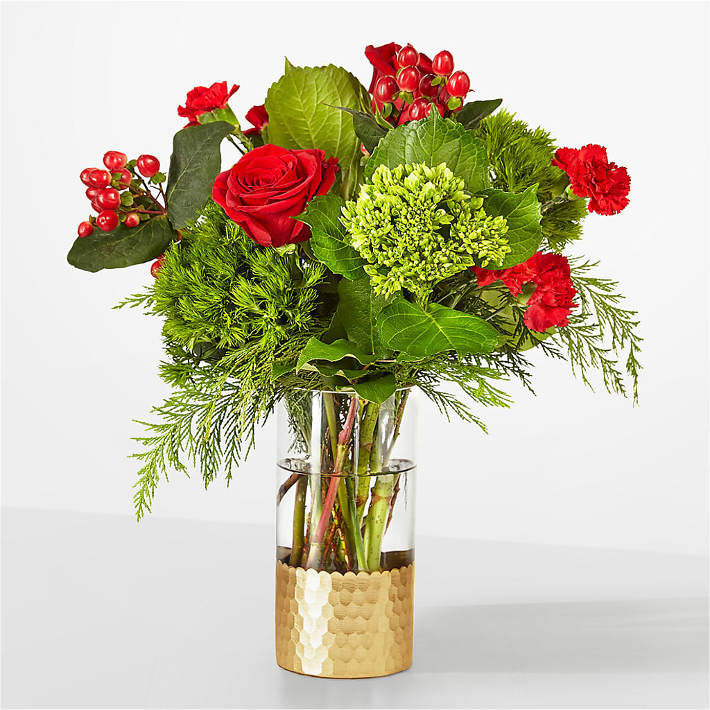 Plaid Throw Bouquet – HIRT'S FLOWERS INC, Strongsville OH