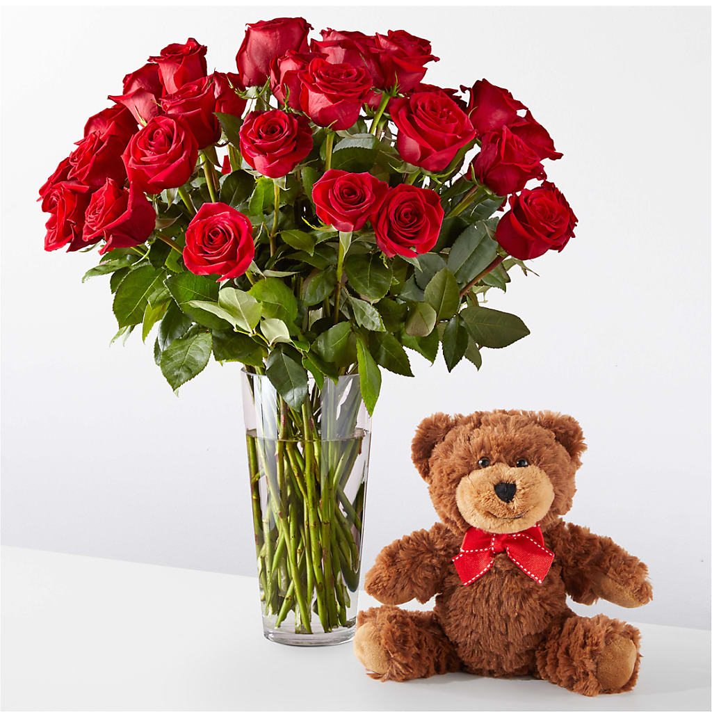 Romantic Long Stem Red Rose Bouquet Bundles – HIRT'S FLOWERS INC, Strongsville OH