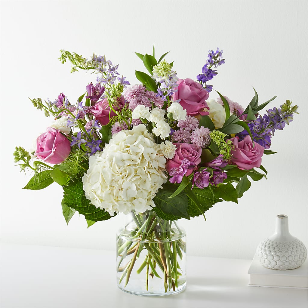 Violet Caress Bouquet – HIRT'S FLOWERS INC, Strongsville OH