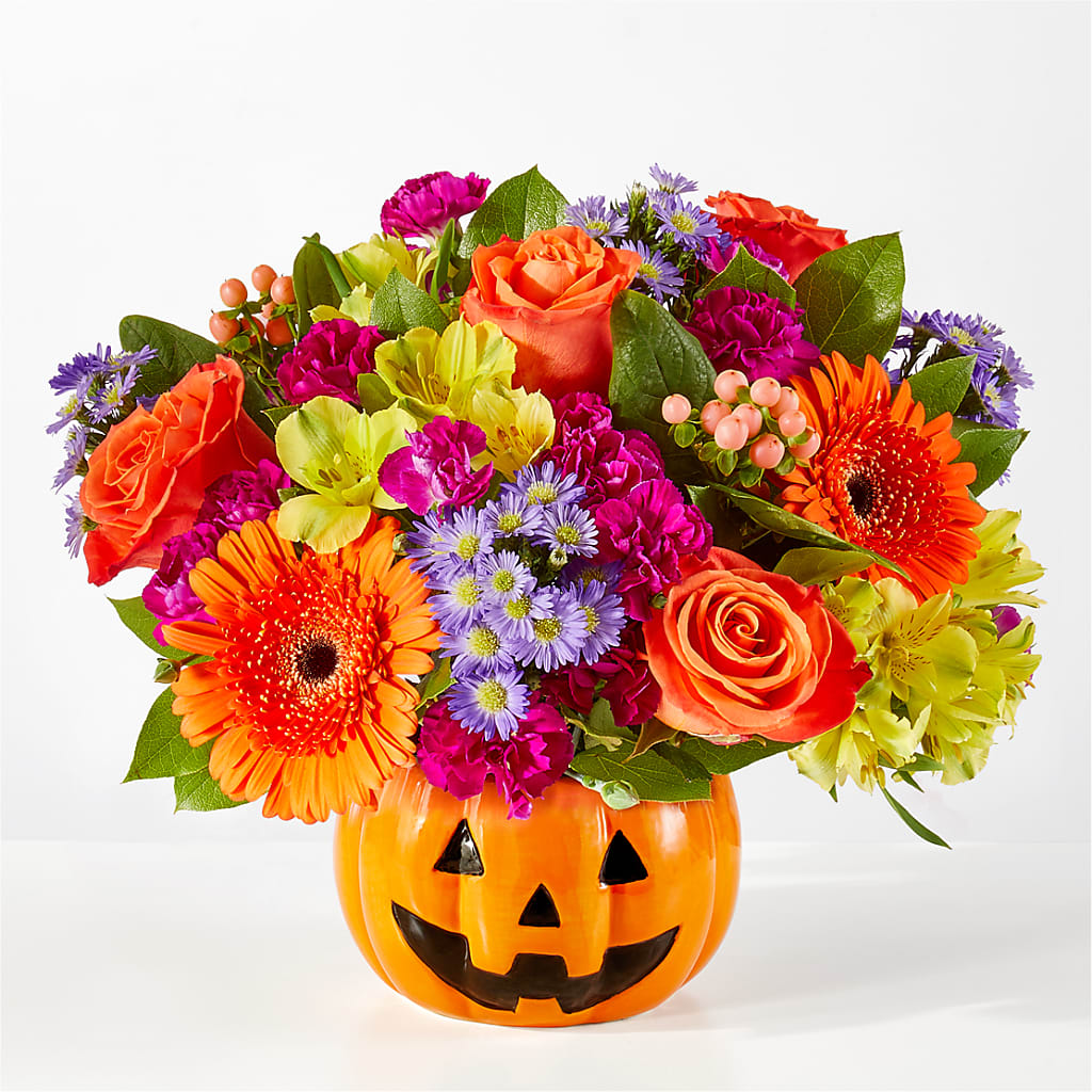 Tricks & Treats Pumpkin – HIRT'S FLOWERS INC, Strongsville OH