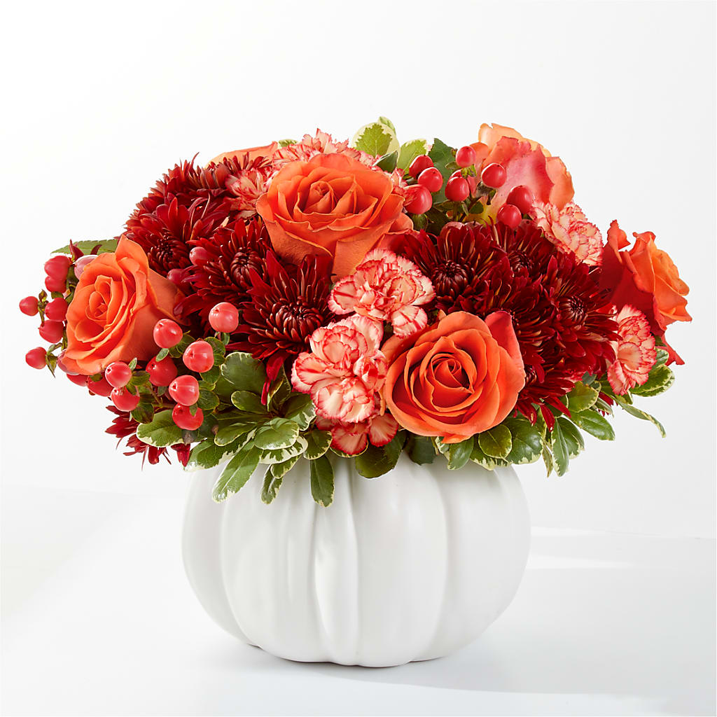 Autumn Air Pumpkin Bouquet – HIRT'S FLOWERS INC, Strongsville OH