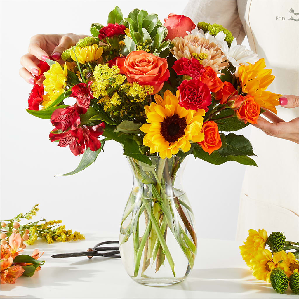 Fall Delight – A Florist Original – HIRT'S FLOWERS INC, Strongsville OH