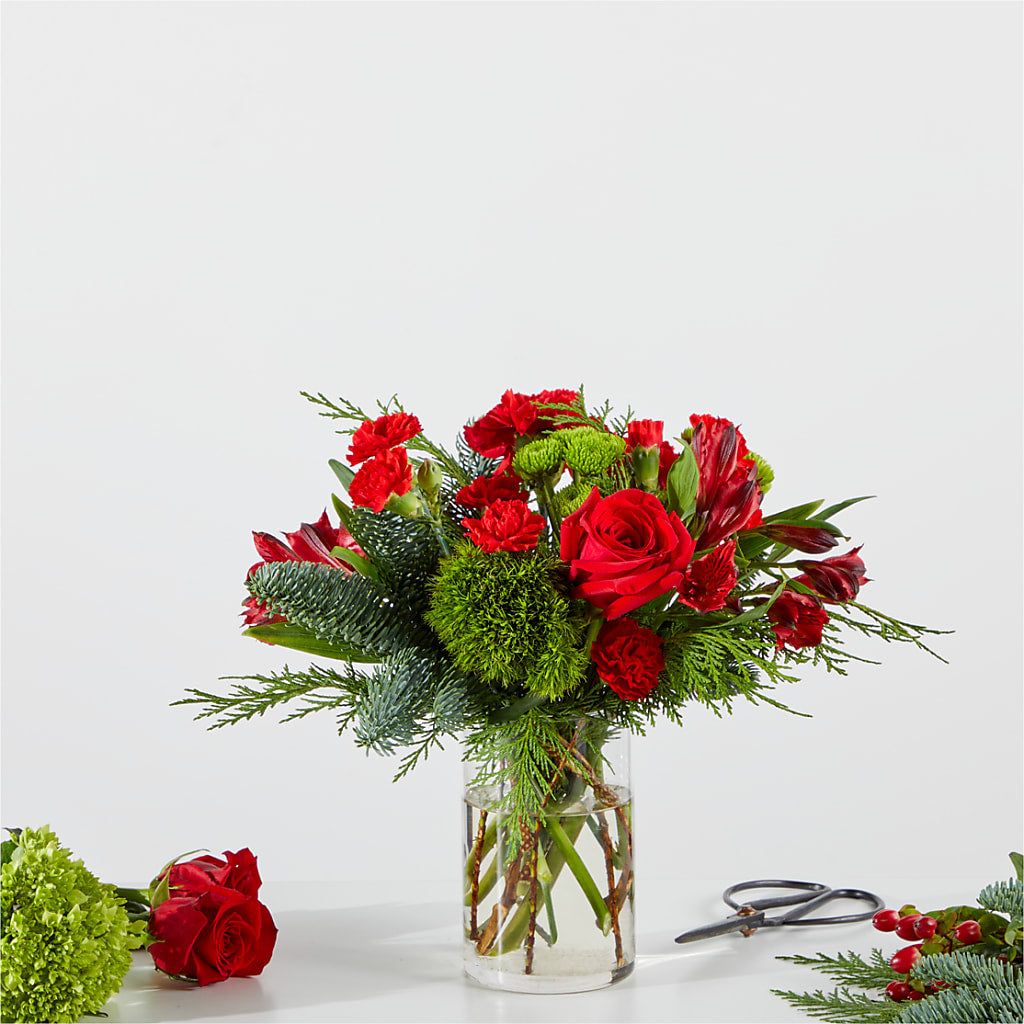 Merry Moment Bouquet – A Florist Original – HIRT'S FLOWERS INC, Strongsville OH