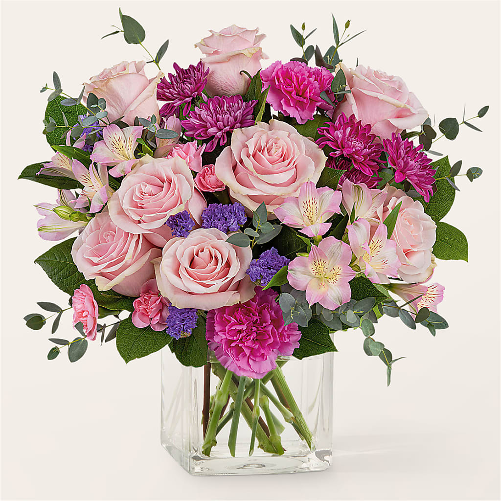 Rosy Radiance Bouquet – HIRT'S FLOWERS INC, Strongsville OH