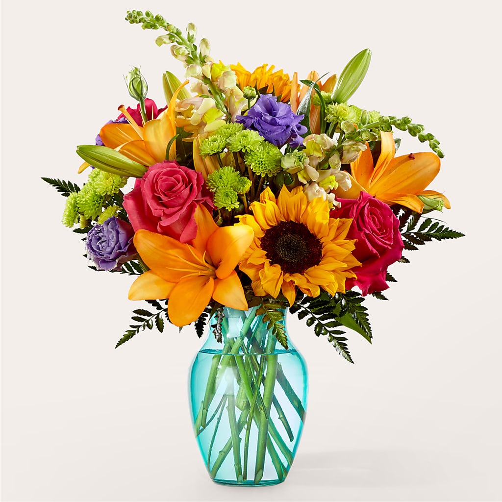Double Rainbow Bouquet – HIRT'S FLOWERS INC, Strongsville OH
