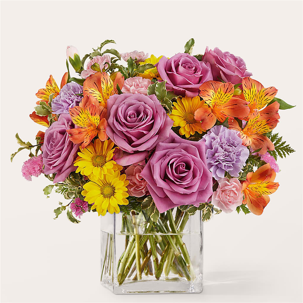 Shades of Happiness Bouquet – HIRT'S FLOWERS INC, Strongsville OH