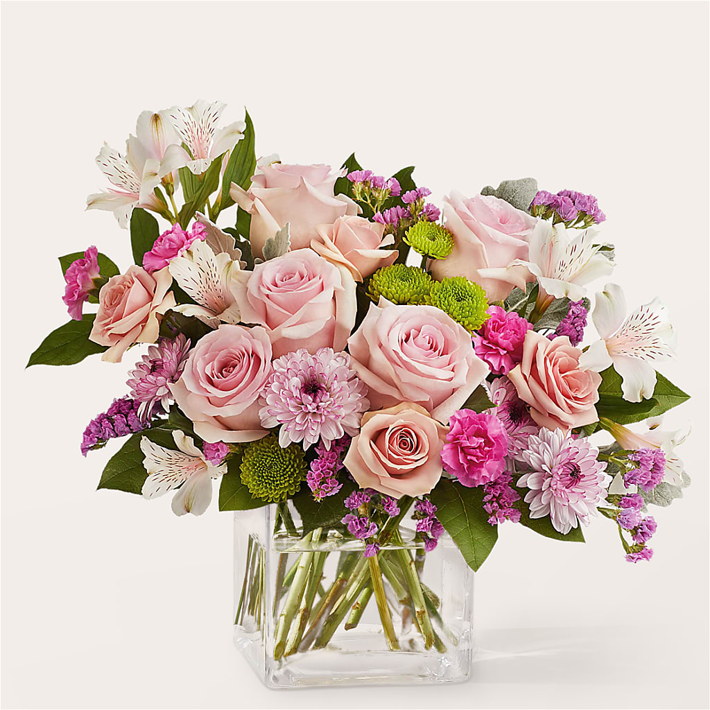 Pink Suede Bouquet – HIRT'S FLOWERS INC, Strongsville OH