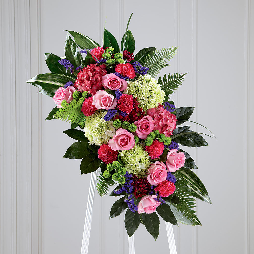 Refreshing Mix Standing Spray – HIRT'S FLOWERS INC, Strongsville OH