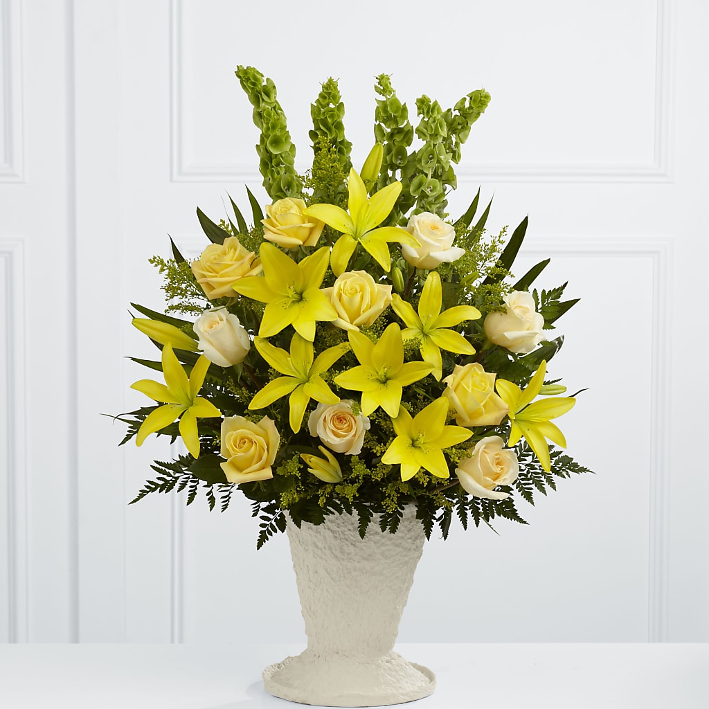 Golden Memories Arrangement – HIRT'S FLOWERS INC, Strongsville OH