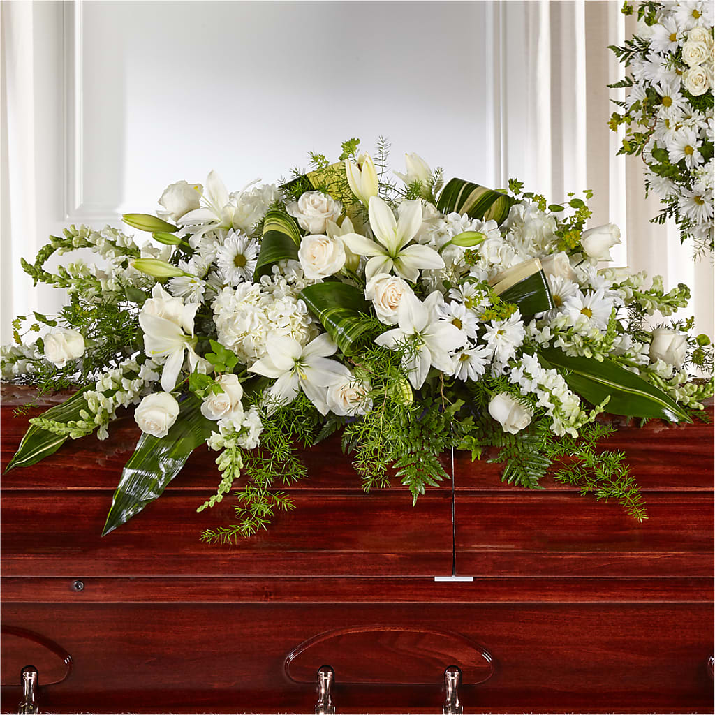 Abundance Casket Spray – HIRT'S FLOWERS INC, Strongsville OH