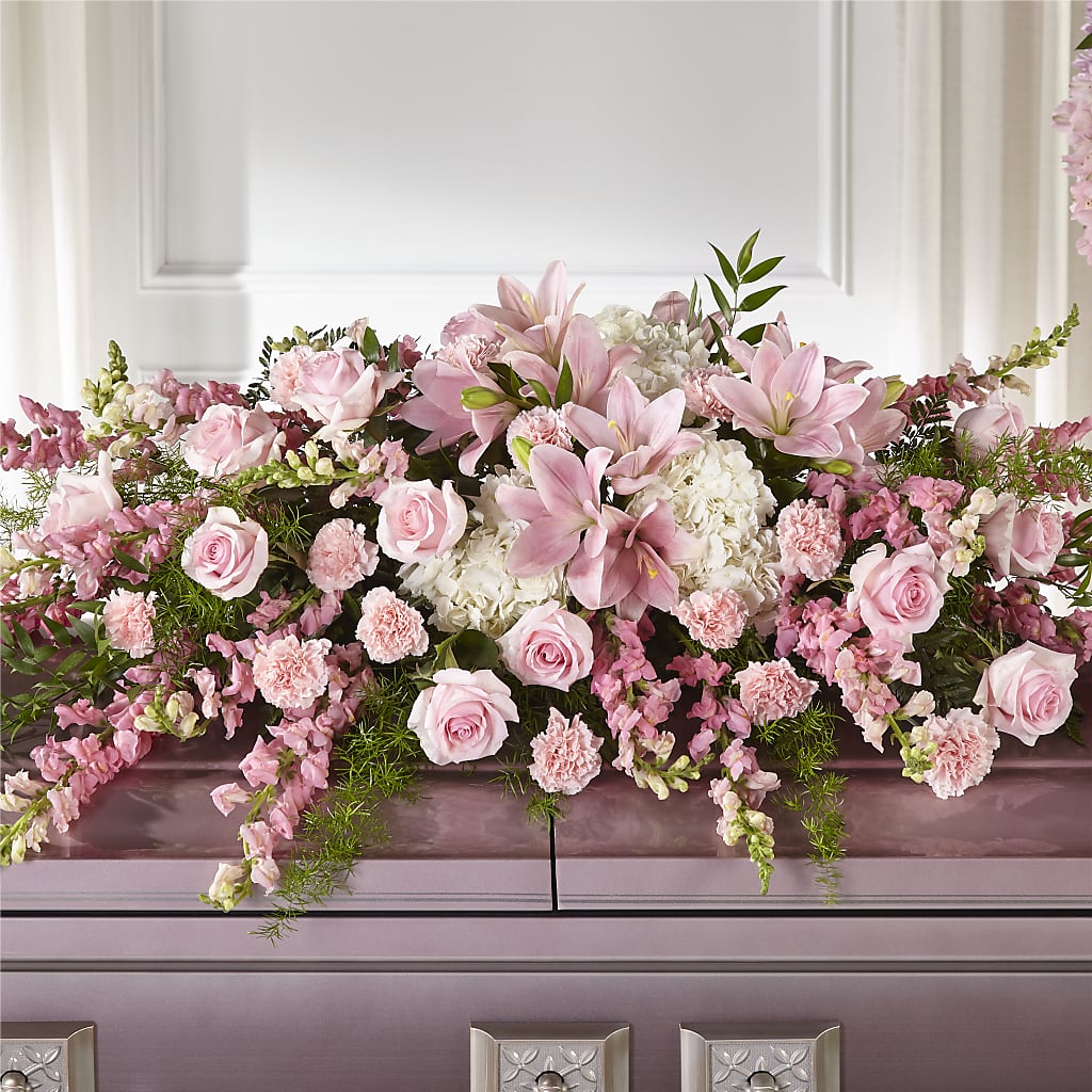 Life & Remembrance Casket Spray – HIRT'S FLOWERS INC, Strongsville OH