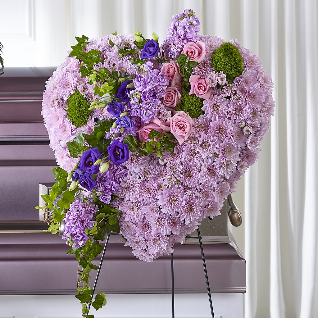 Treasured Love Standing Heart – HIRT'S FLOWERS INC, Strongsville OH