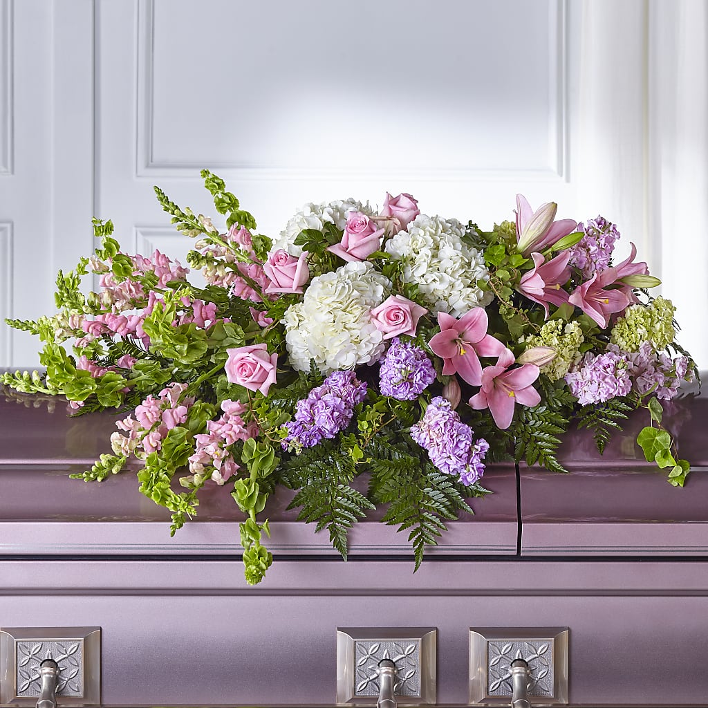 Life's Gratitude Casket Spray – HIRT'S FLOWERS INC, Strongsville OH