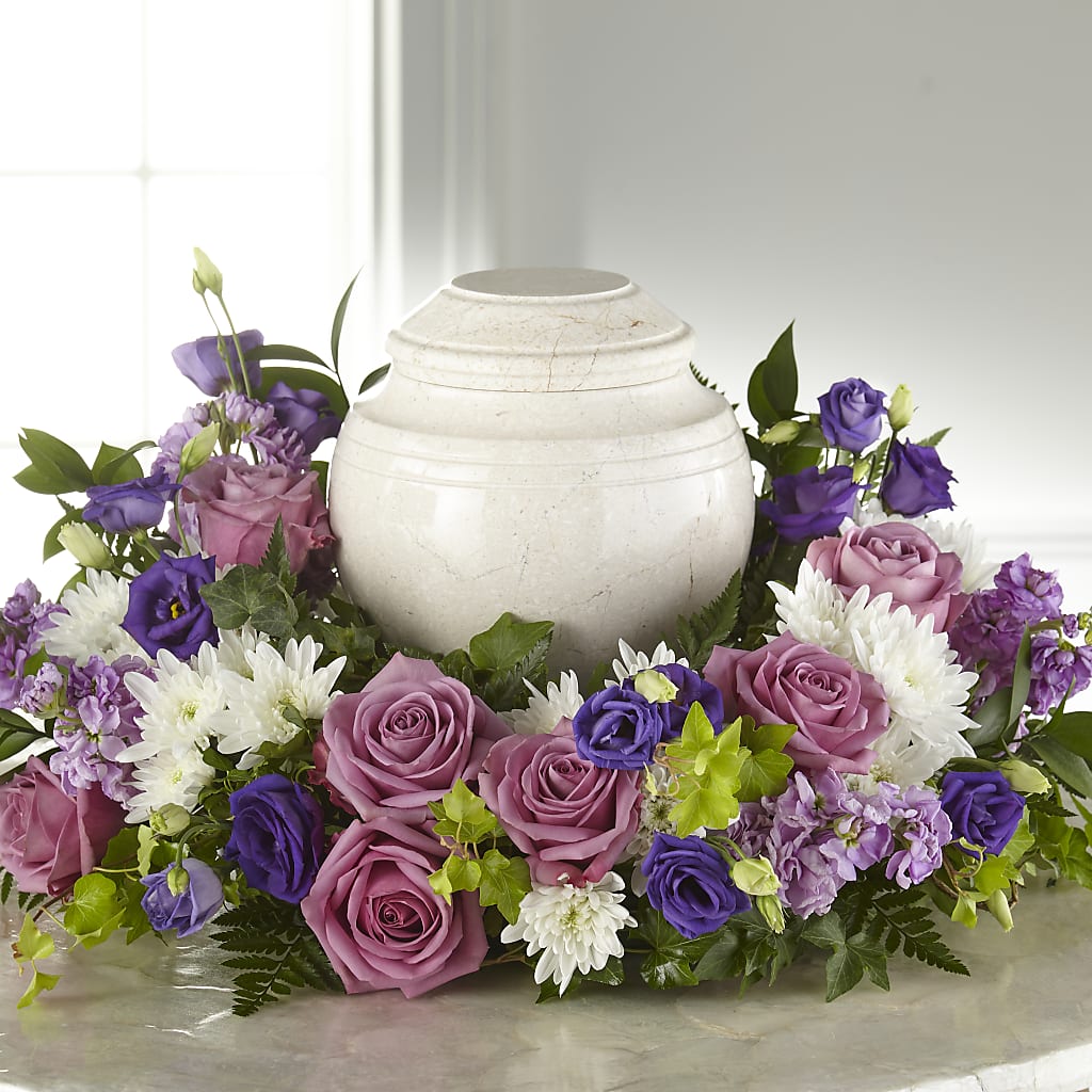 Blooming Sympathy Cremation Adornment – HIRT'S FLOWERS INC, Strongsville OH