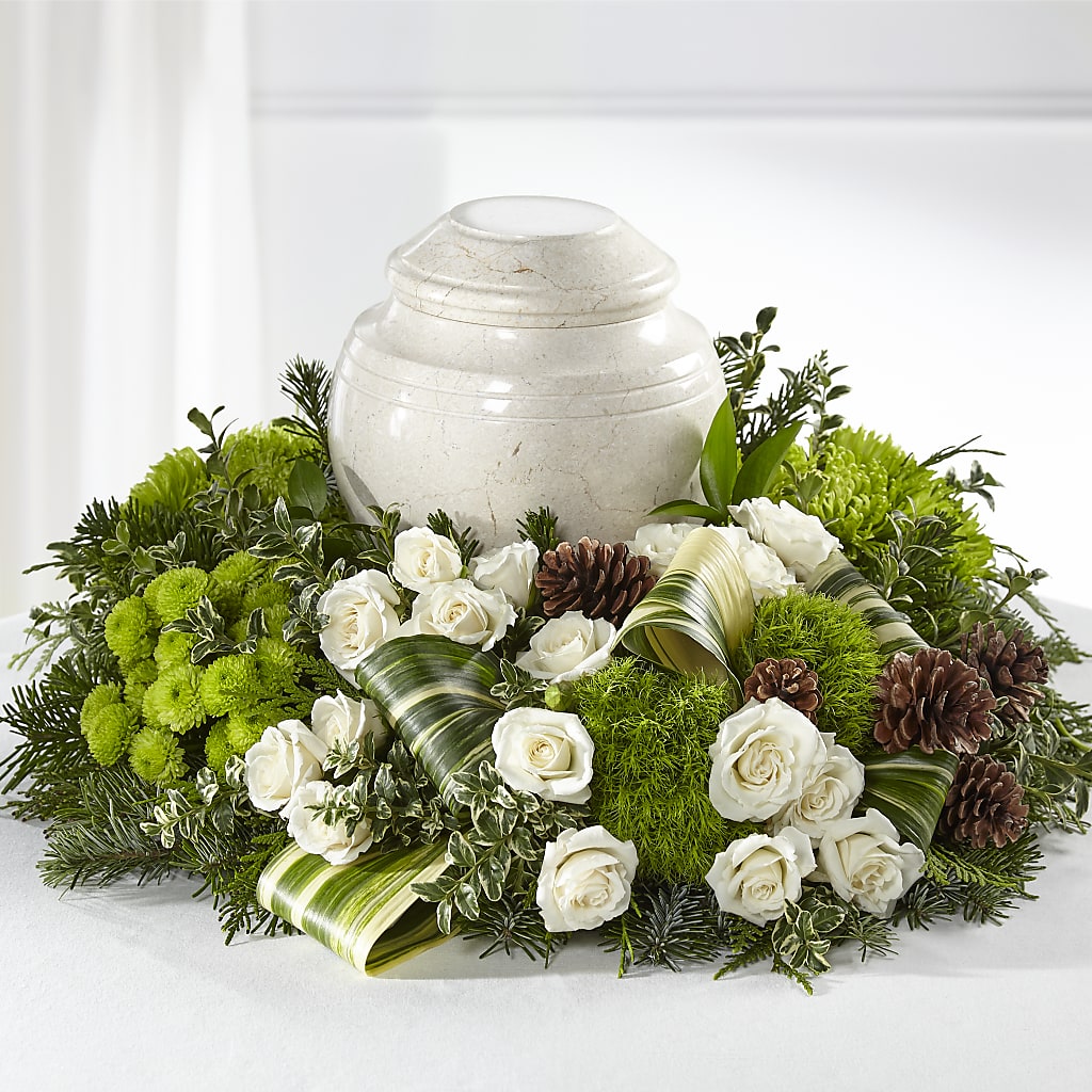 Precious Evergreen Cremation Adornment – HIRT'S FLOWERS INC, Strongsville OH
