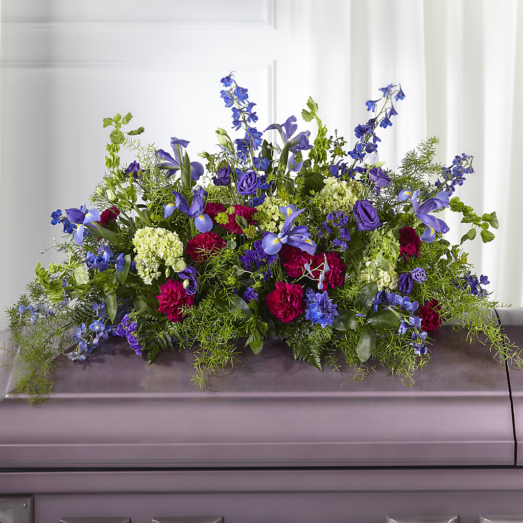 Always Treasured Casket Spray – HIRT'S FLOWERS INC, Strongsville OH