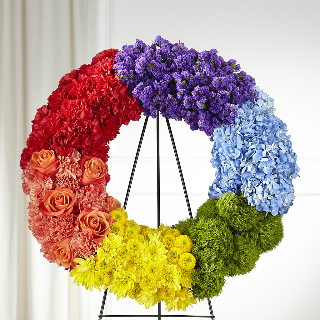 Circle of Love Wreath – HIRT'S FLOWERS INC, Strongsville OH