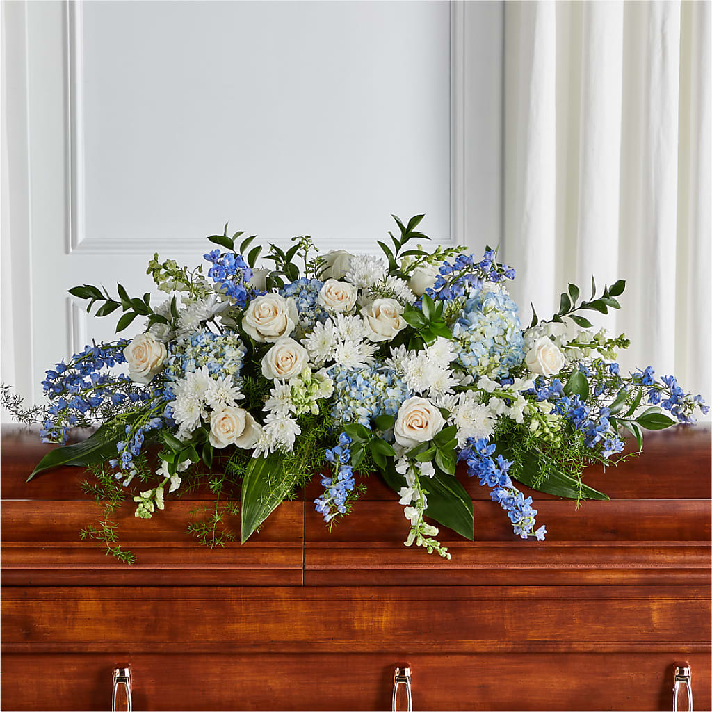 Timeless Essence Casket Spray – HIRT'S FLOWERS INC, Strongsville OH