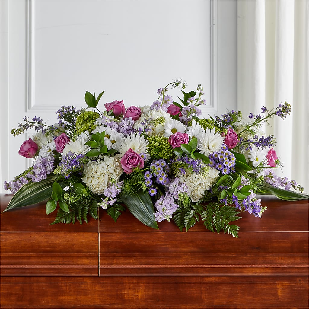 Meadows of Serenity Casket Spray – HIRT'S FLOWERS INC, Strongsville OH