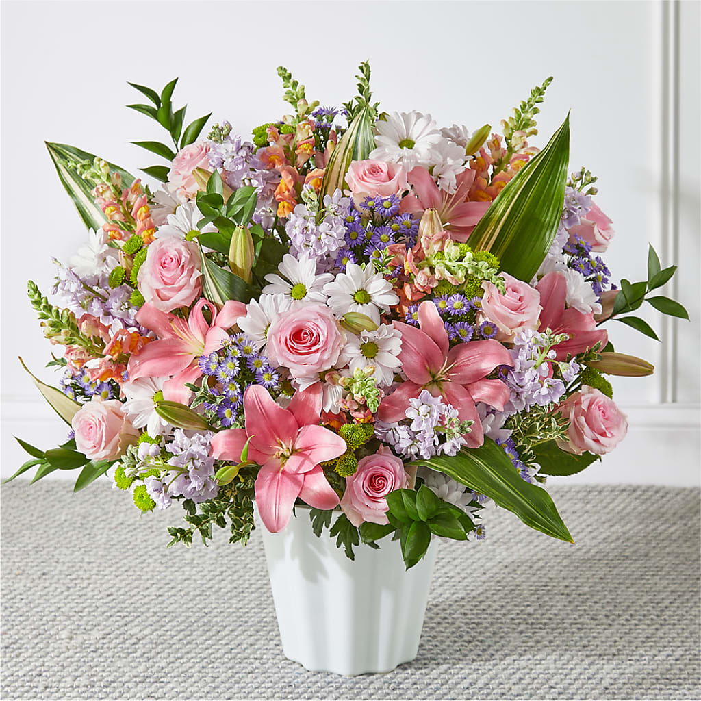 Abundant Compassion Floor Basket – HIRT'S FLOWERS INC, Strongsville OH