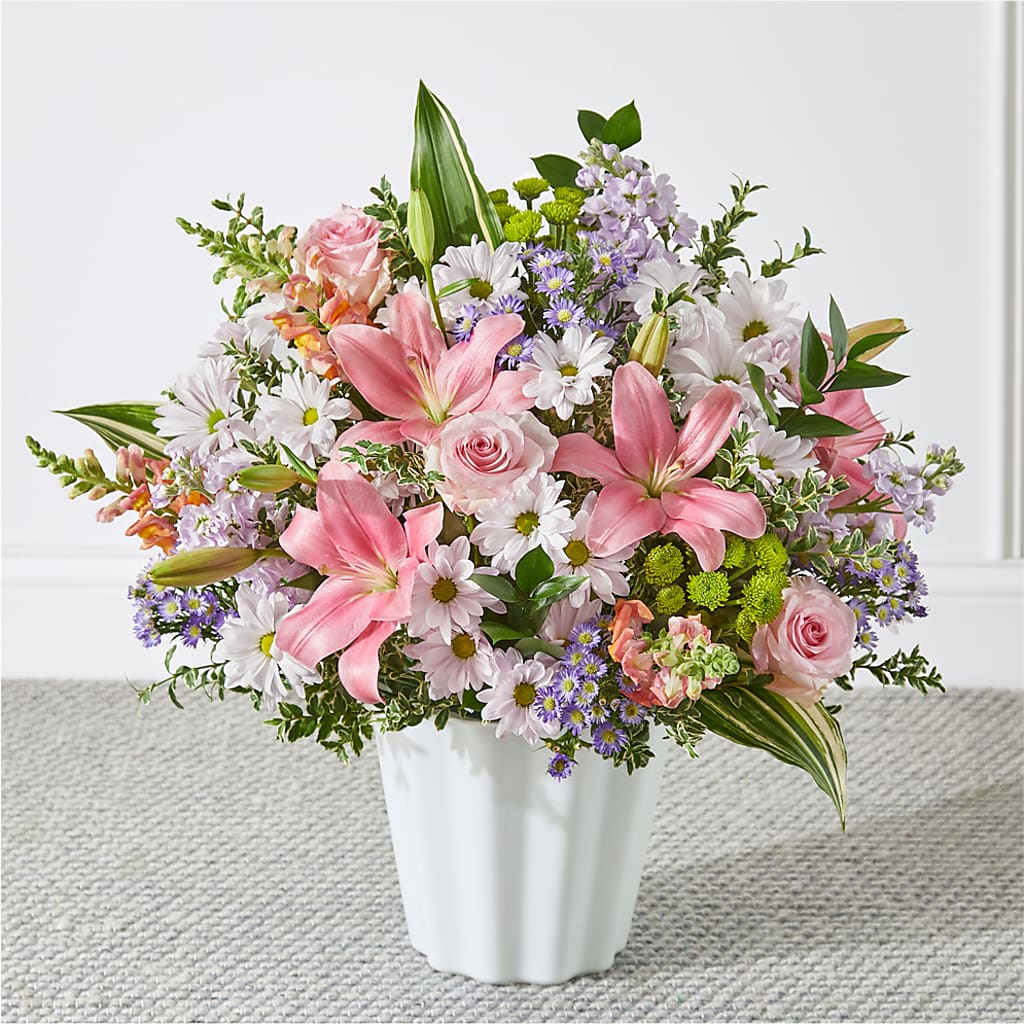 Abundant Compassion Floor Basket – HIRT'S FLOWERS INC, Strongsville OH