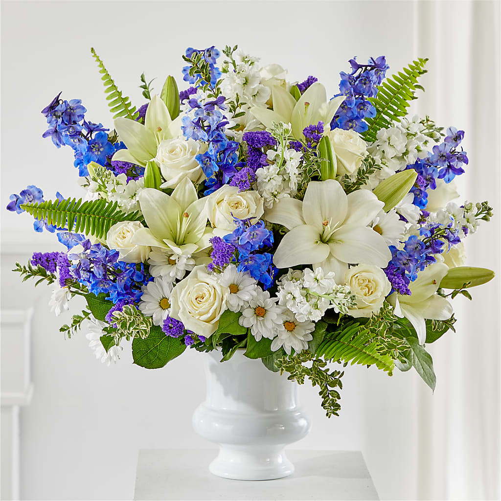 Expressions of Hope Urn Arrangement – HIRT'S FLOWERS INC, Strongsville OH