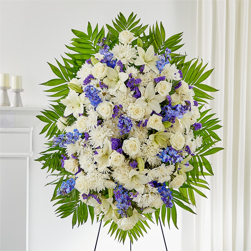 At Rest Standing Spray – HIRT'S FLOWERS INC, Strongsville OH