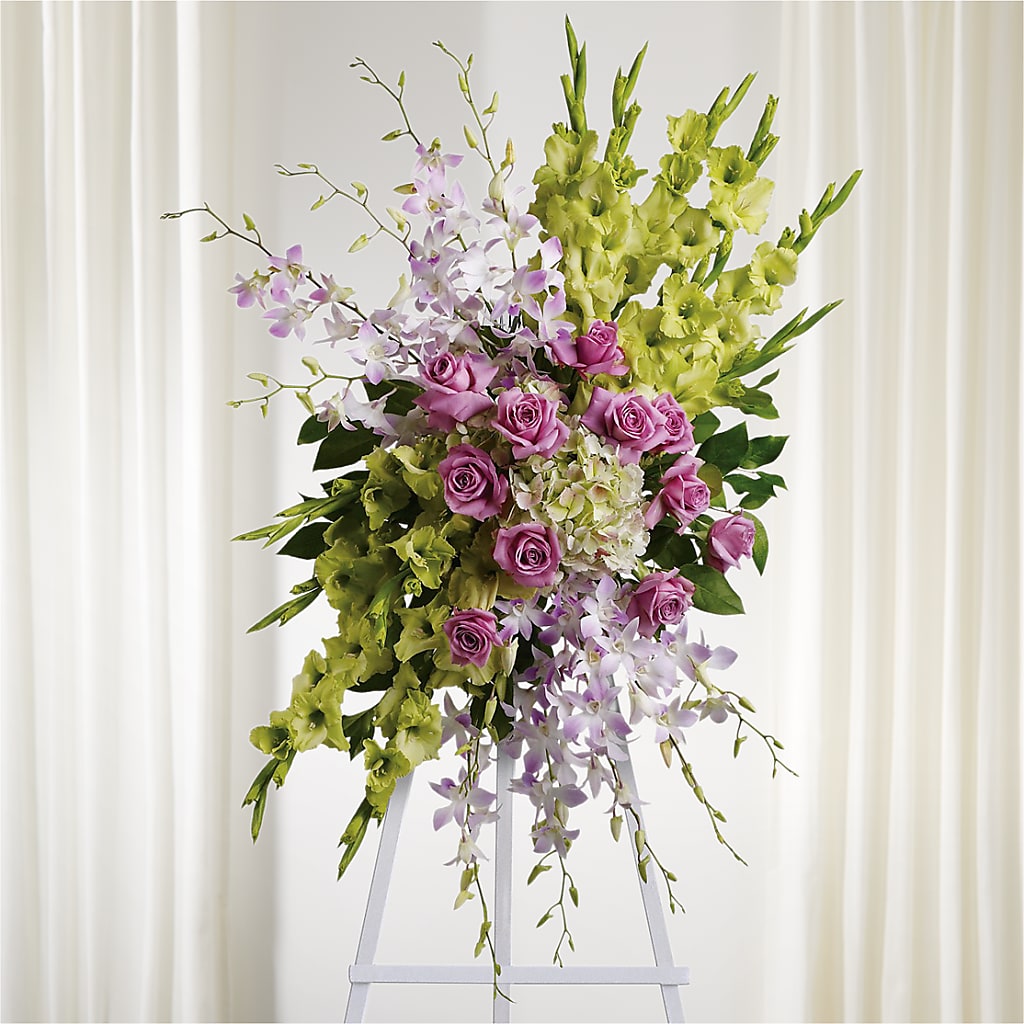 Lasting Legacy Standing Spray – HIRT'S FLOWERS INC, Strongsville OH