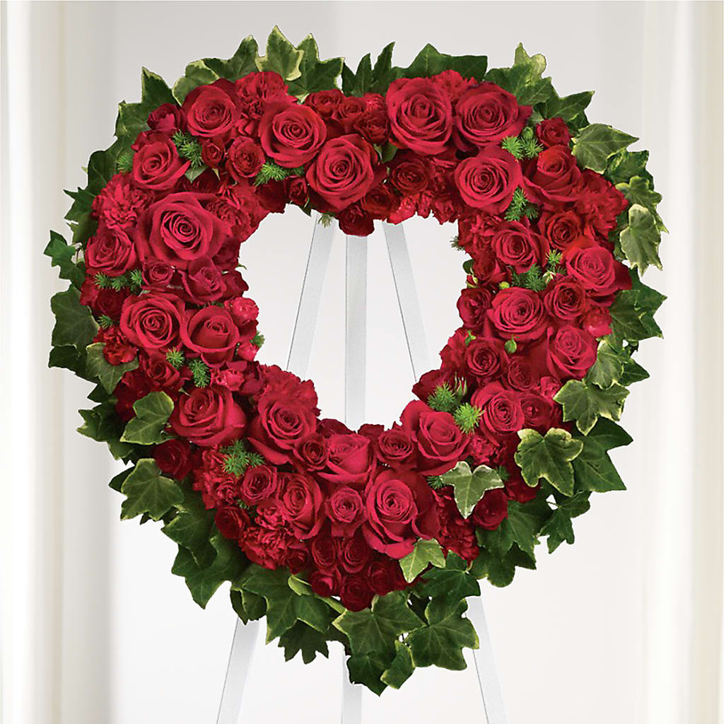 Wholehearted Standing Spray – HIRT'S FLOWERS INC, Strongsville OH