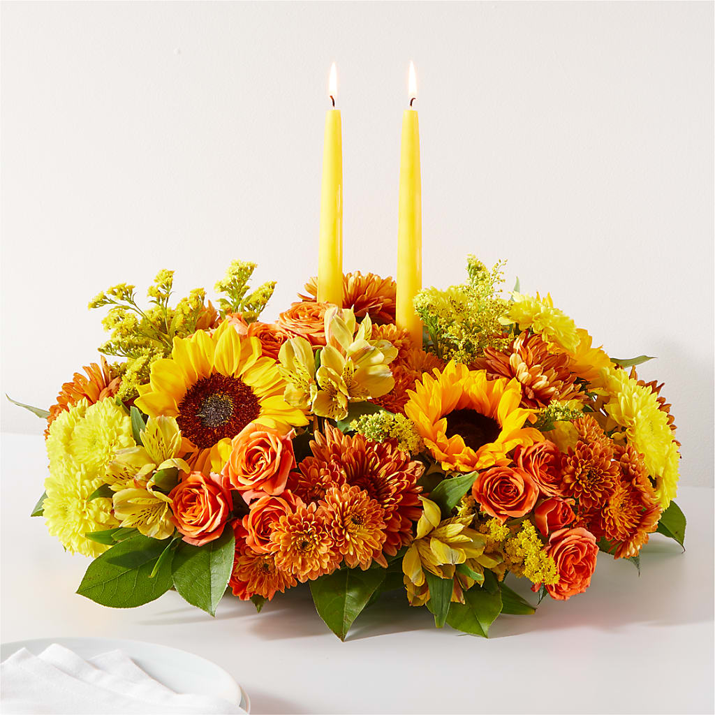 Autumn Harmony Centerpiece – HIRT'S FLOWERS INC, Strongsville OH
