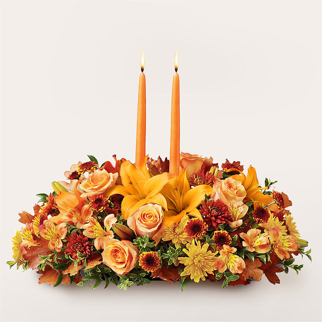 Traditions Centerpiece – HIRT'S FLOWERS INC, Strongsville OH