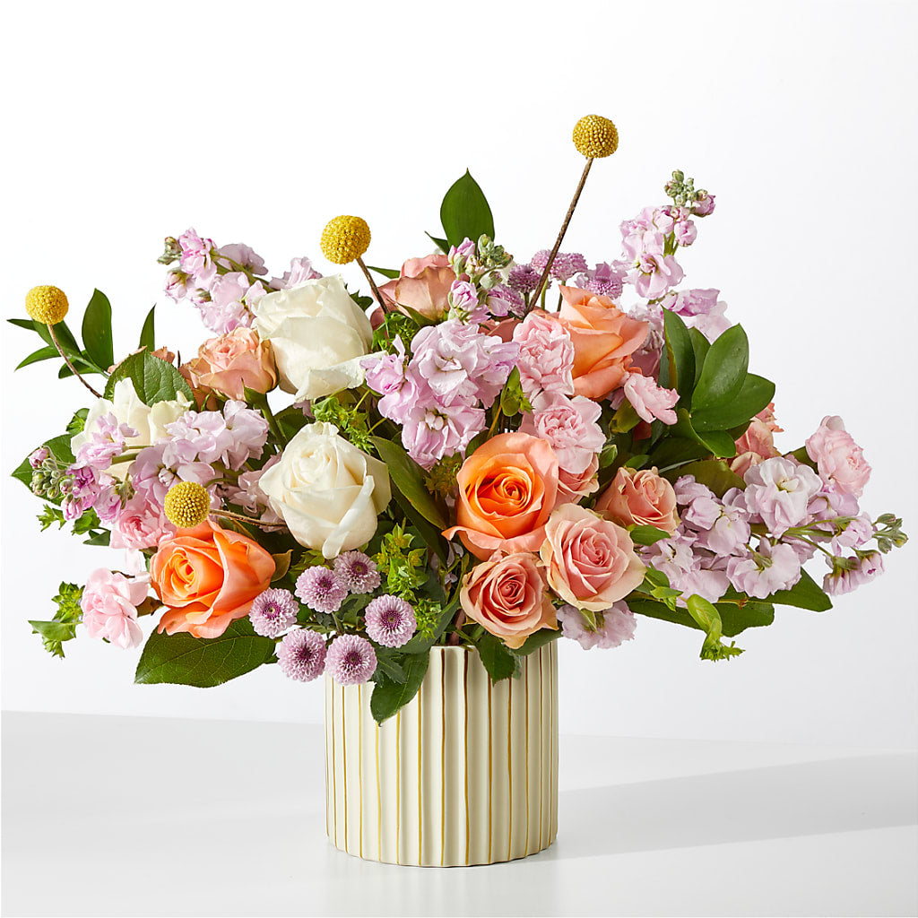 French Market Bouquet with Ivory Vase – HIRT'S FLOWERS INC, Strongsville OH