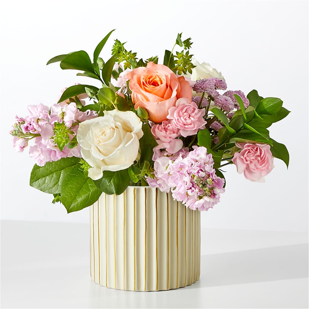 French Market Bouquet with Ivory Vase – HIRT'S FLOWERS INC, Strongsville OH