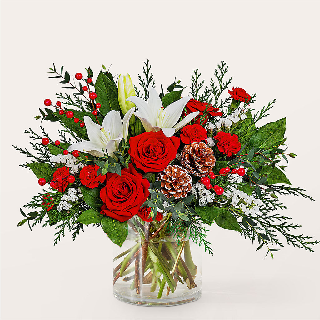 Best in Snow Bouquet – HIRT'S FLOWERS INC, Strongsville OH