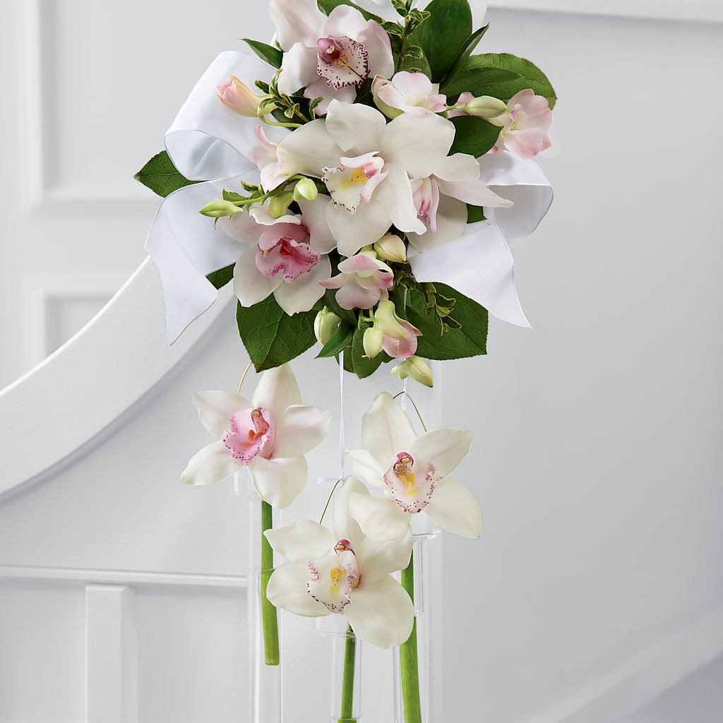 Perfect Entrance Pew Arrangement – HIRT'S FLOWERS INC, Strongsville OH