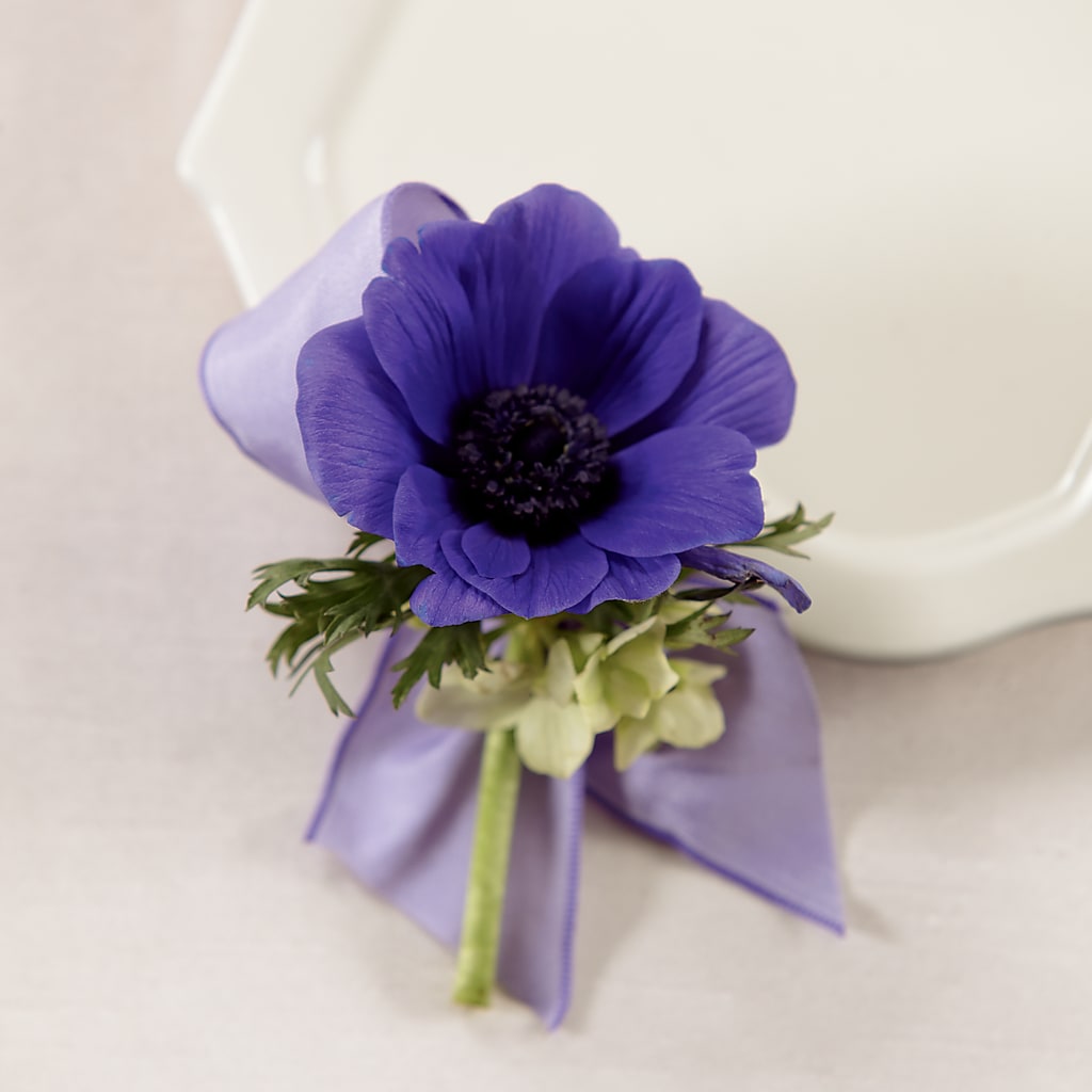 Purple Passion Boutonniere – HIRT'S FLOWERS INC, Strongsville OH