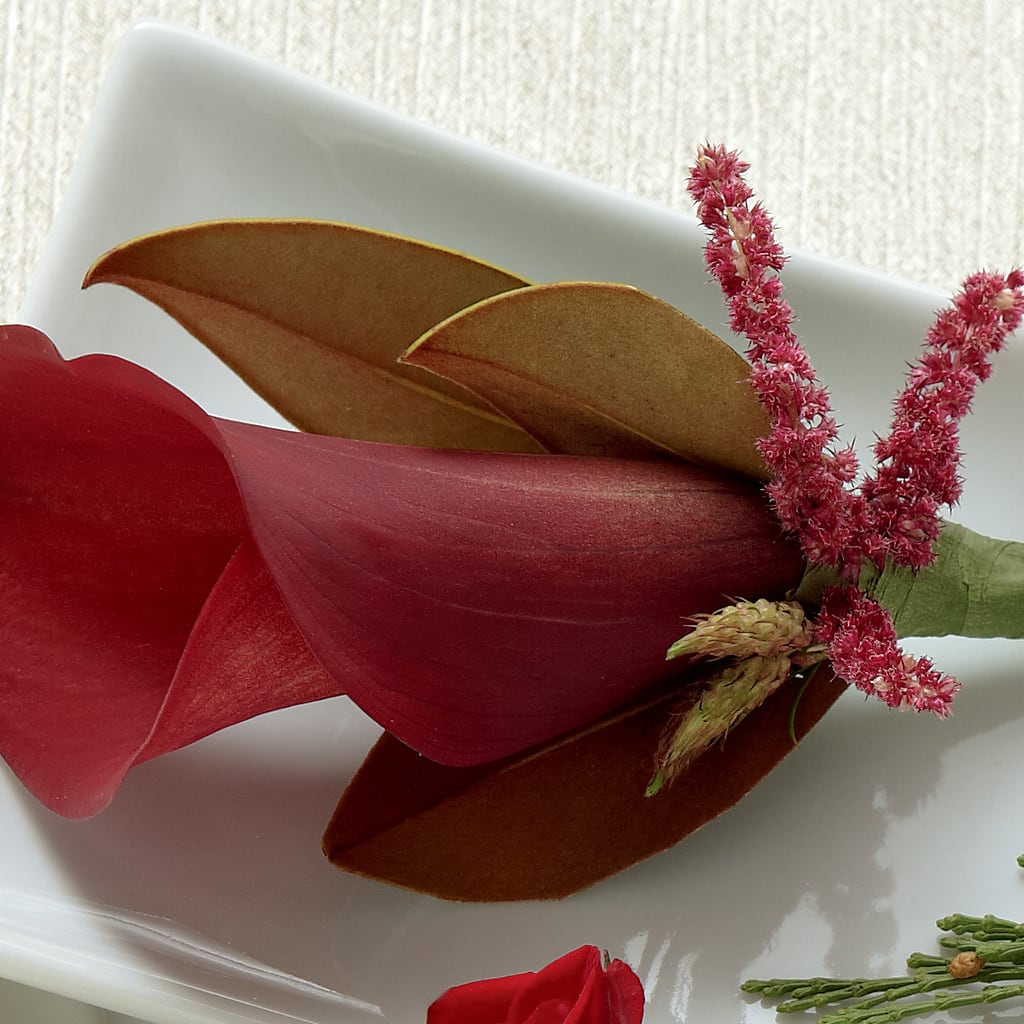 Red Calla Boutonniere – HIRT'S FLOWERS INC, Strongsville OH