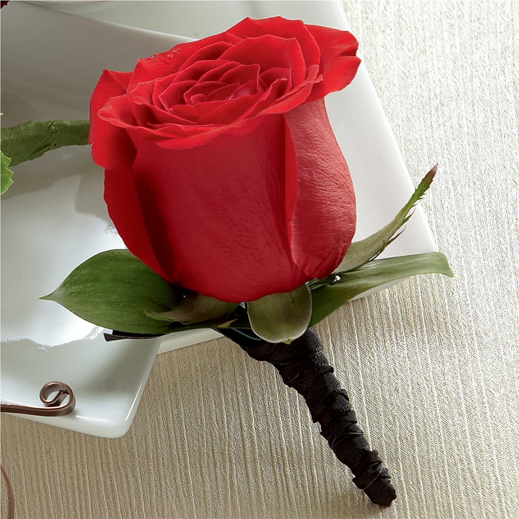 Red Rose Boutonniere – HIRT'S FLOWERS INC, Strongsville OH