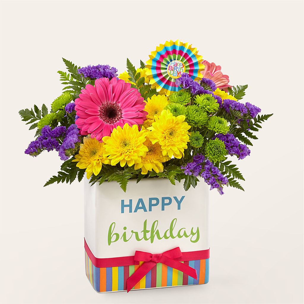 Birthday Brights Bouquet – HIRT'S FLOWERS INC, Strongsville OH