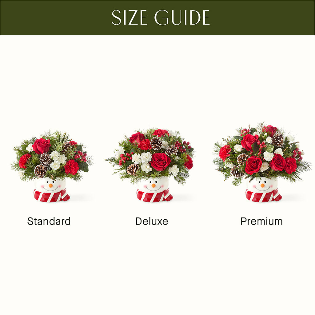 Jolly Snowman Bouquet – HIRT'S FLOWERS INC, Strongsville OH