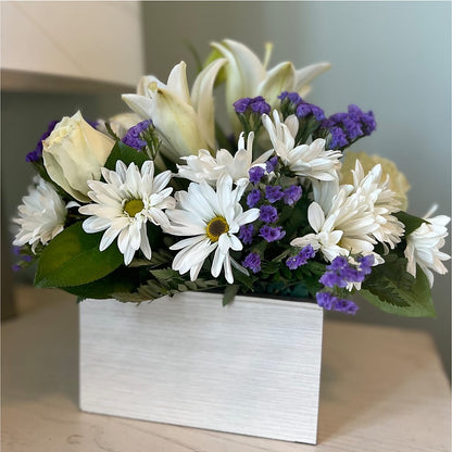 Beyond Blue Box Bouquet – HIRT'S FLOWERS INC, Strongsville OH