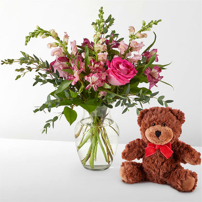 Happily Ever After Bouquet & Bear Set – HIRT'S FLOWERS INC, Strongsville OH