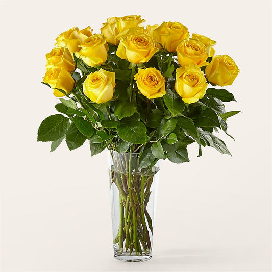 Long Stem Yellow Rose Bouquet – HIRT'S FLOWERS INC, Strongsville OH