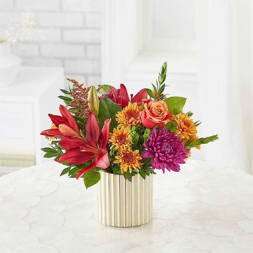 Burgundy Landscape Bouquet – HIRT'S FLOWERS INC, Strongsville OH