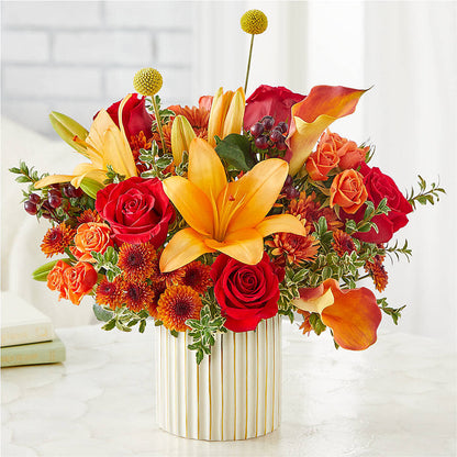 Scarlet Skies Bouquet – HIRT'S FLOWERS INC, Strongsville OH