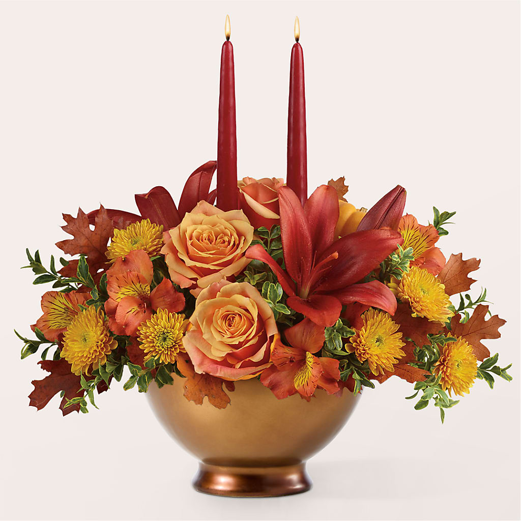 Harvest Table Centerpiece – HIRT'S FLOWERS INC, Strongsville OH