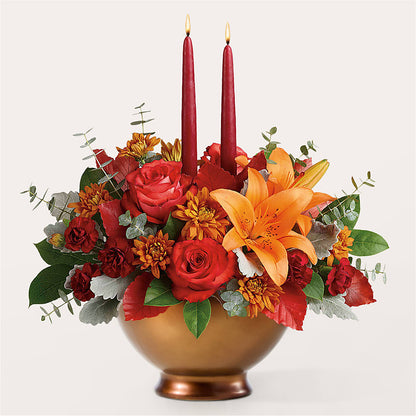 Fruits of Fall Centerpiece – HIRT'S FLOWERS INC, Strongsville OH